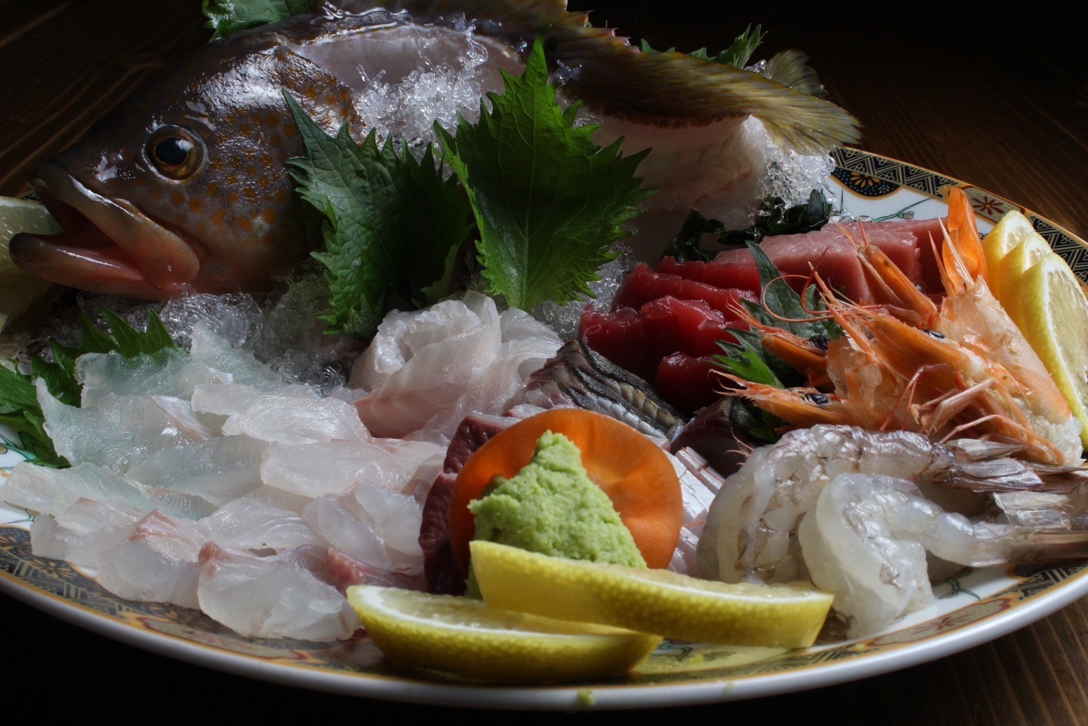 大人気店‼「中丸水産」さんの刺身盛合せ
